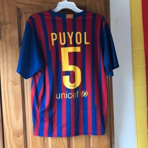 Puyol Barcelona Jersey
